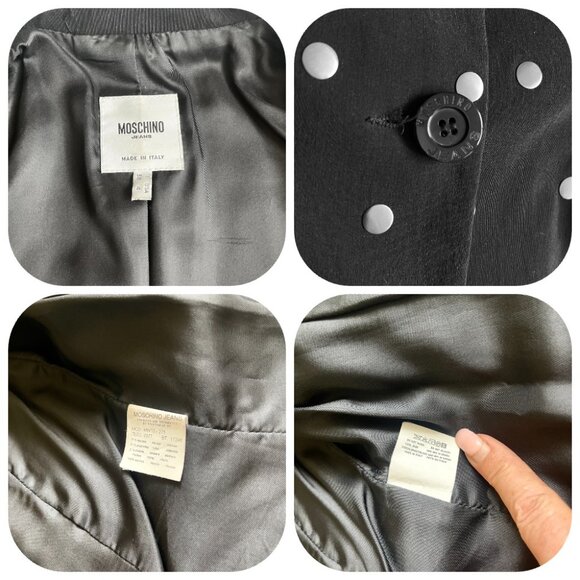 Moschino Metal Polka Dots Dress and jacket Set - Picture 11 of 17